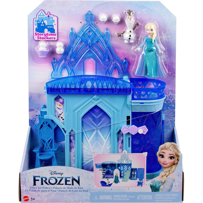 Elsa’s Ice Palace Storytime Stackers Castle Doll House Playset