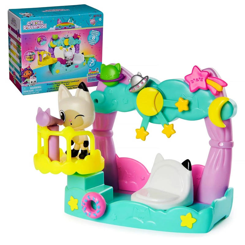 Gabby’s Dollhouse Pandy Paws Dreamy Balcony Playset