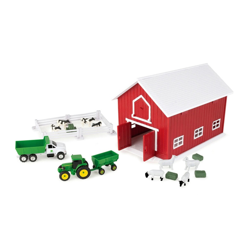 John Deere 24pc Farm Playset