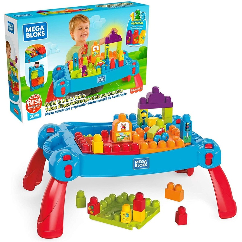 Mega Bloks Build & Learn Table Classic