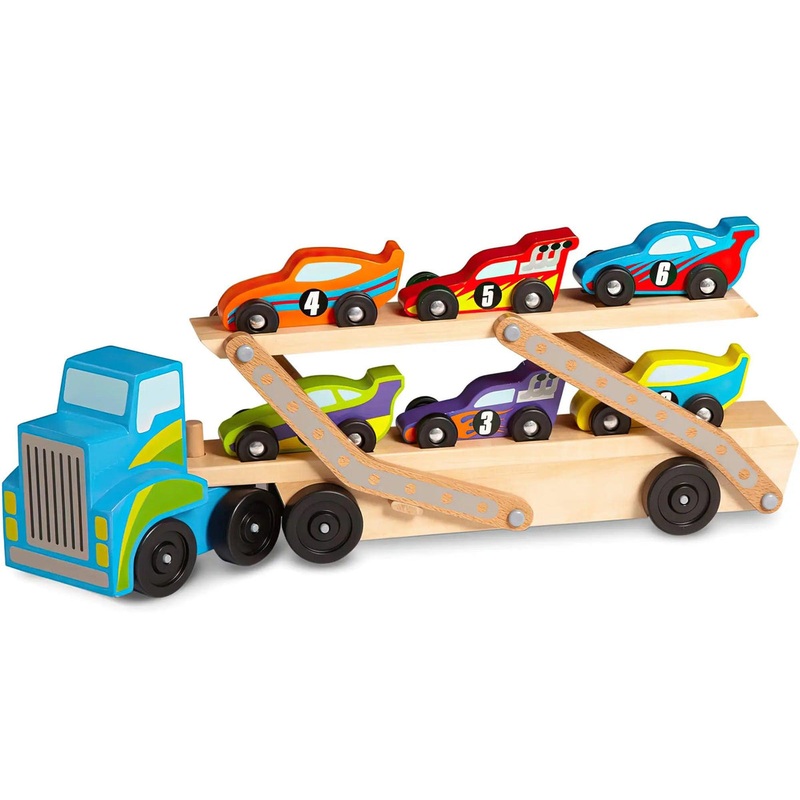 Melissa & Doug 12759 Mega Race-Car Carrier