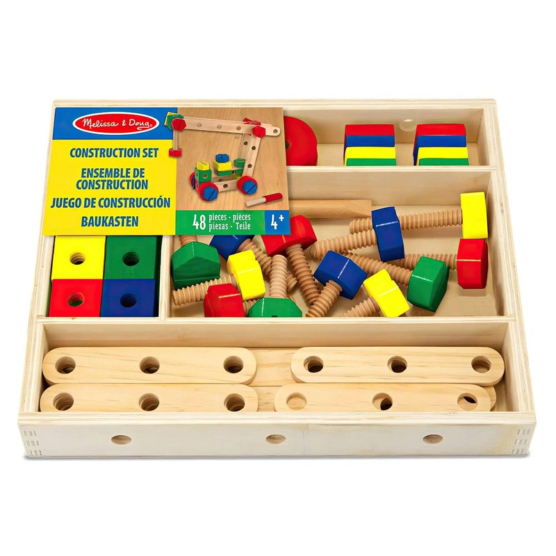 Melissa & Doug 15151 Construction Building Set in a Box
