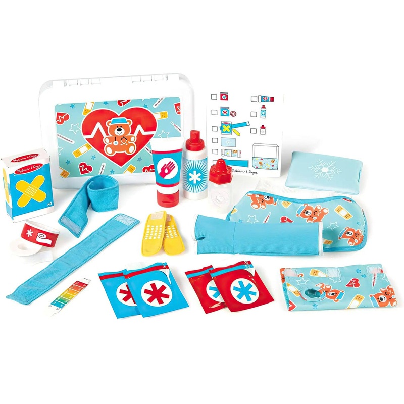 Melissa & Doug 40601 Get Well First Aid Kit Play Set