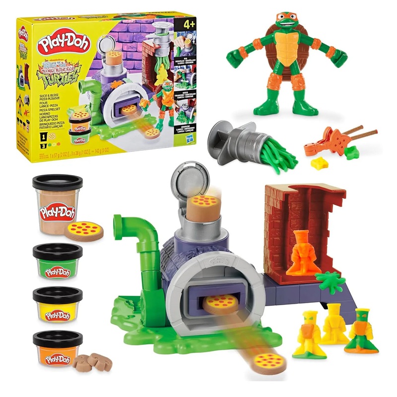Play-Doh Teenage Mutant Ninja Turtles Slice And Blast Pizza Playset