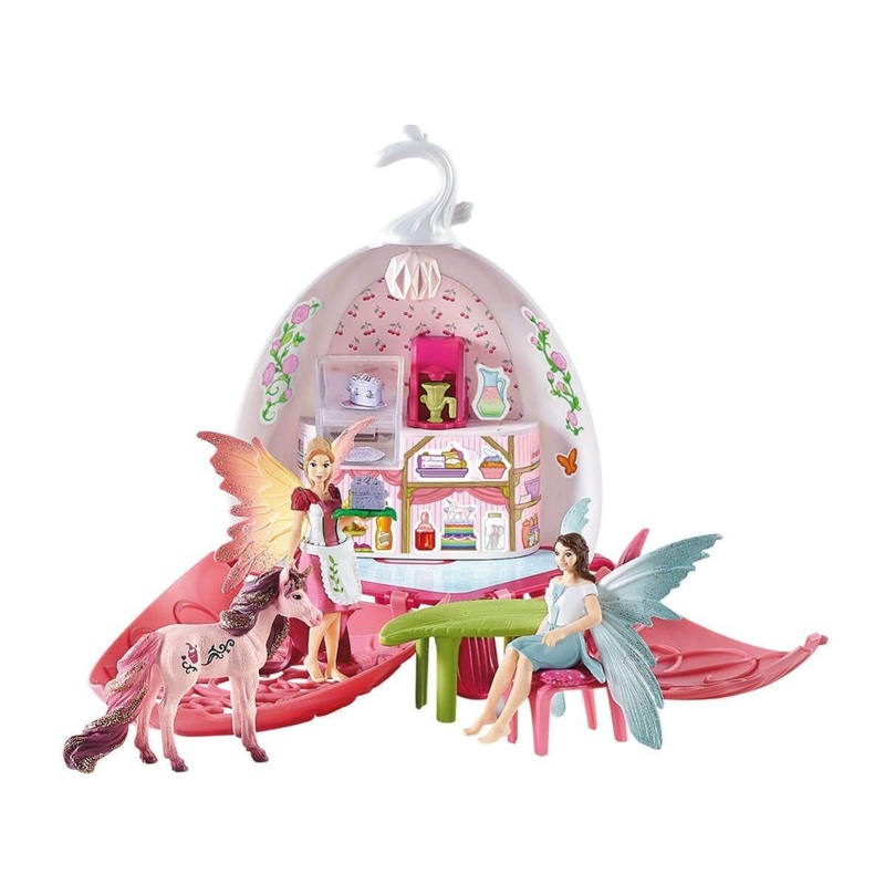 SCHLEICH 42526 Fairy Caf Blossom Figures Playset