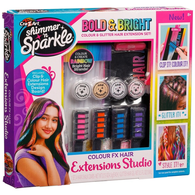 Shimmer N’ Sparkle Colour FX Hair Extension Studio