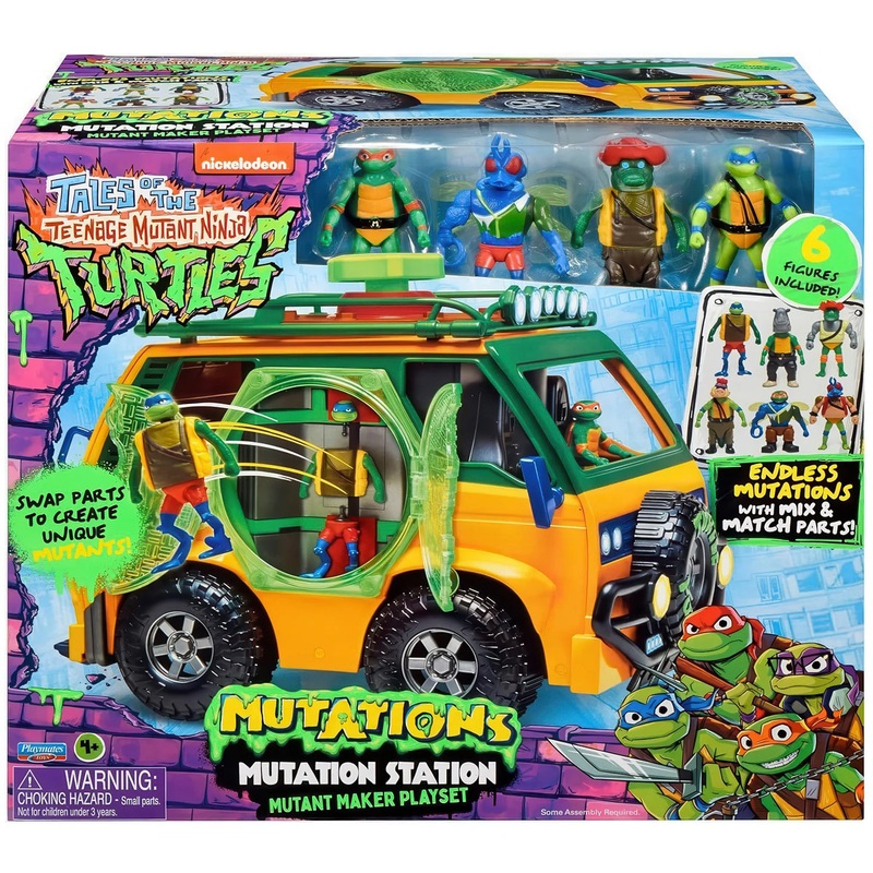 Teenage Mutant Ninja Turtles Mutation Station Van Playset