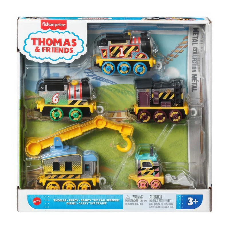 Thomas and Friends Small Diecast Construction Crew – 5 Pack