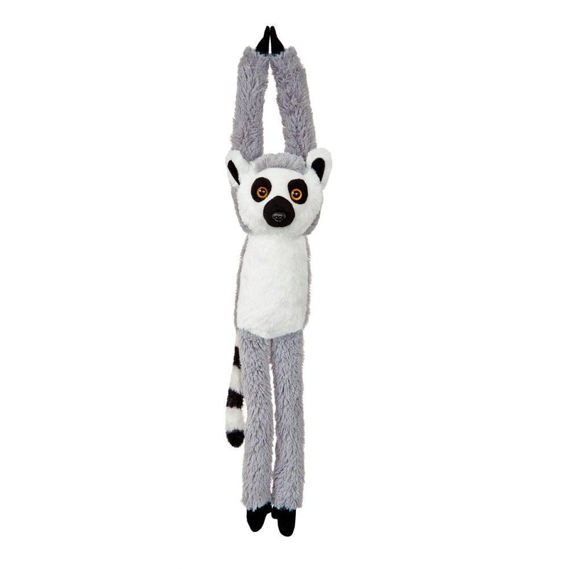 AURORA 61051 Hanging Lemur Grey 19-inch Soft Toy