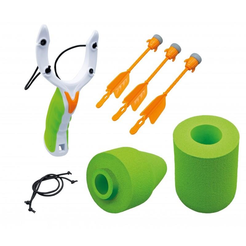 BUKI France Slingshot Catapult with 3 Darts