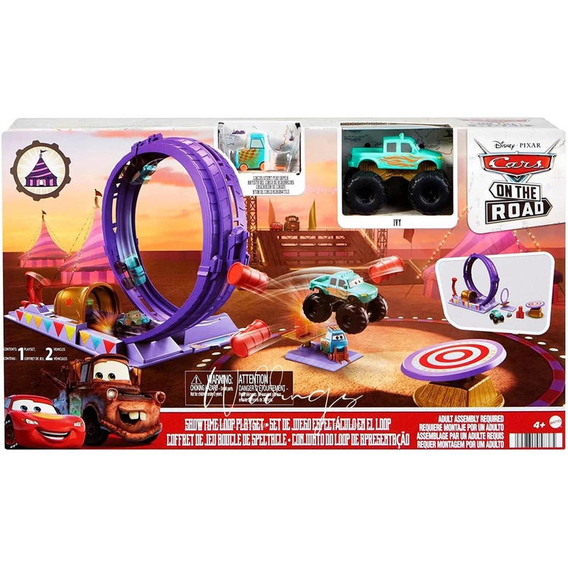 Disney and Pixar Cars Showtime Loop Playset