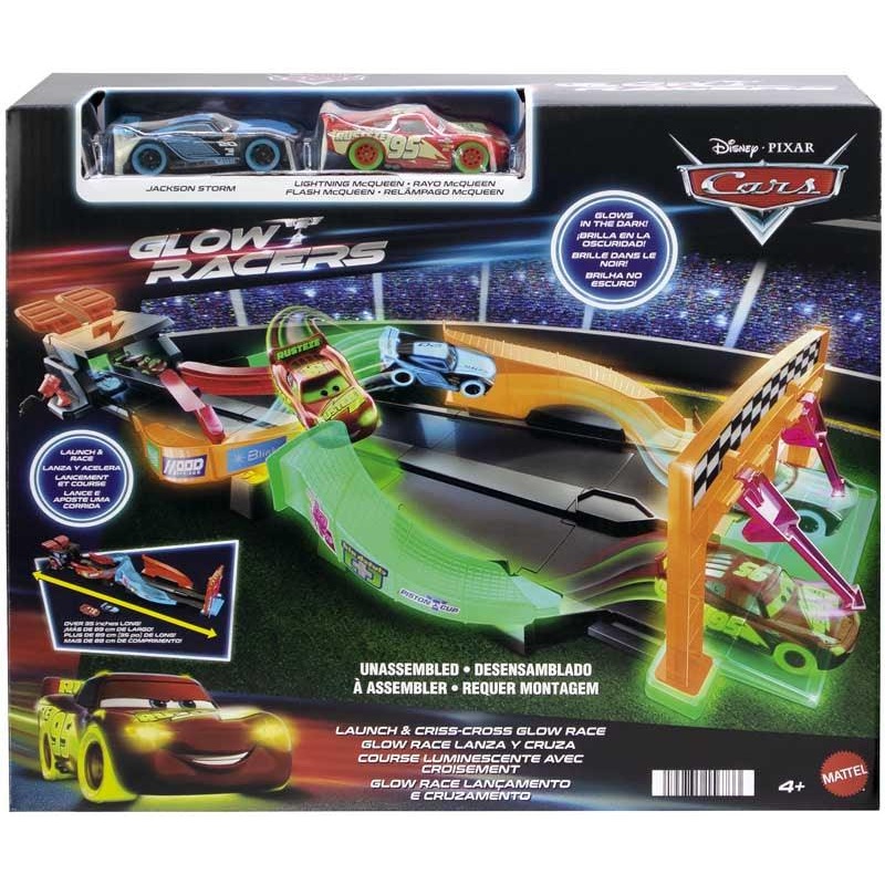 Disney Pixar Cars Night Racing Track Set