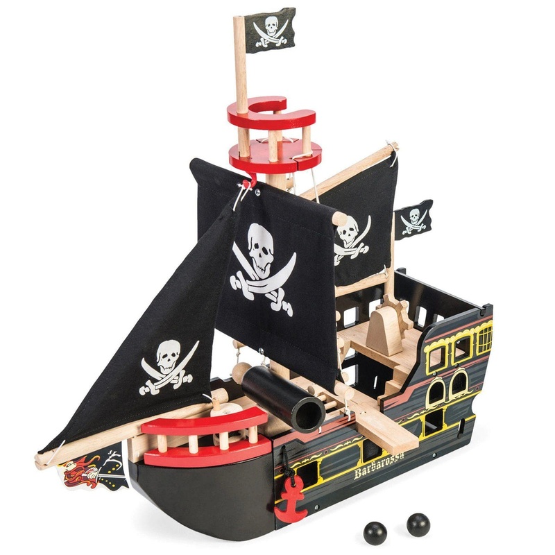 Explore Imaginary Seas with Le Toy Van Barbarossa Pirate Ship