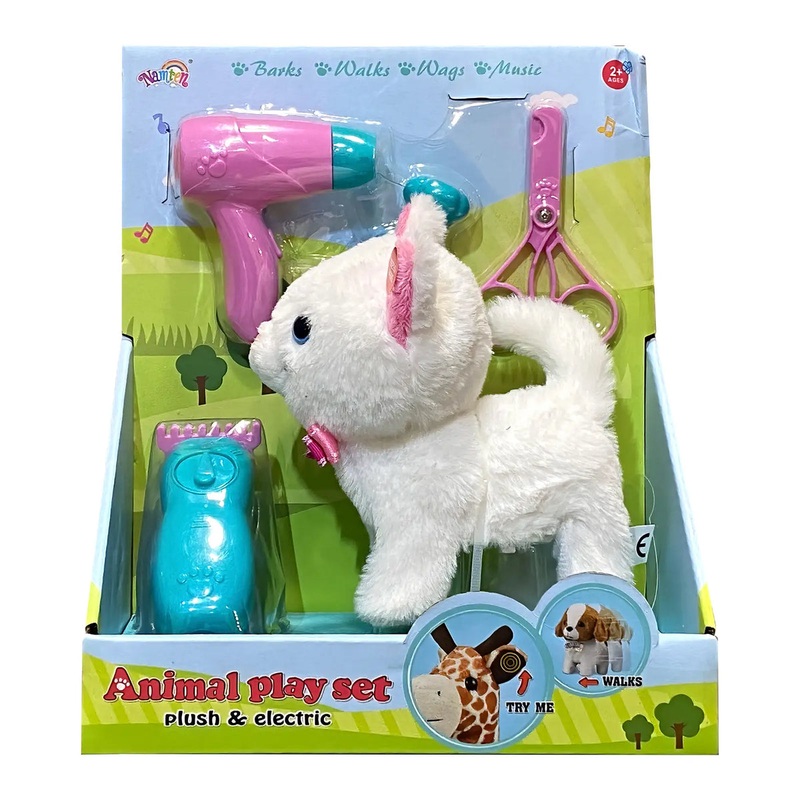 Interactive Pet Cat Playset – Lifelike Movement & Sounds