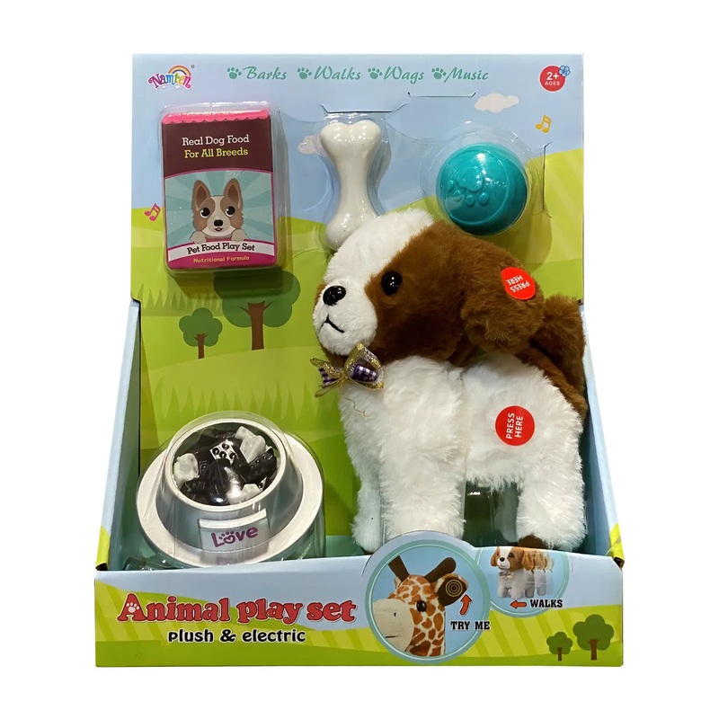 Interactive Pet Dog Playset – Lifelike Fun for Your Little Ones