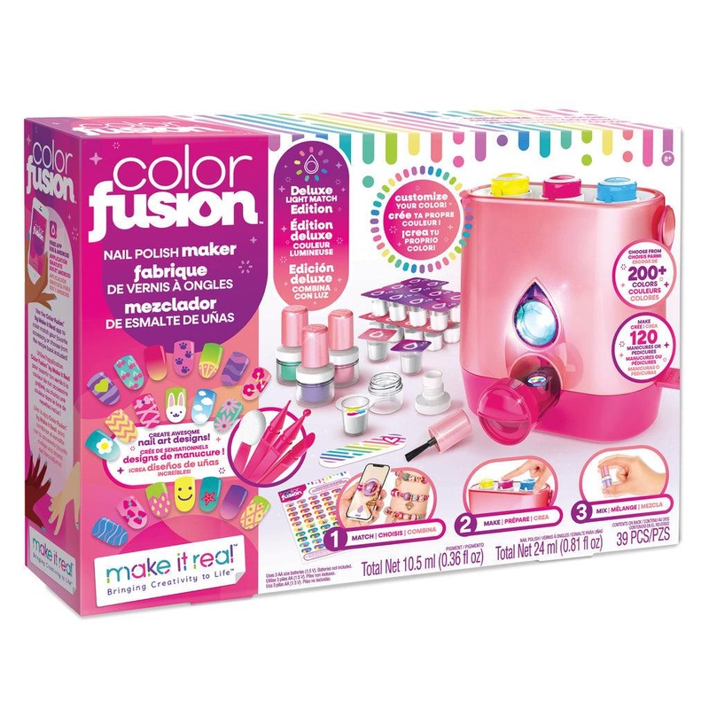 Make it Real Color Fusion Nail Polish Maker – Deluxe Pack