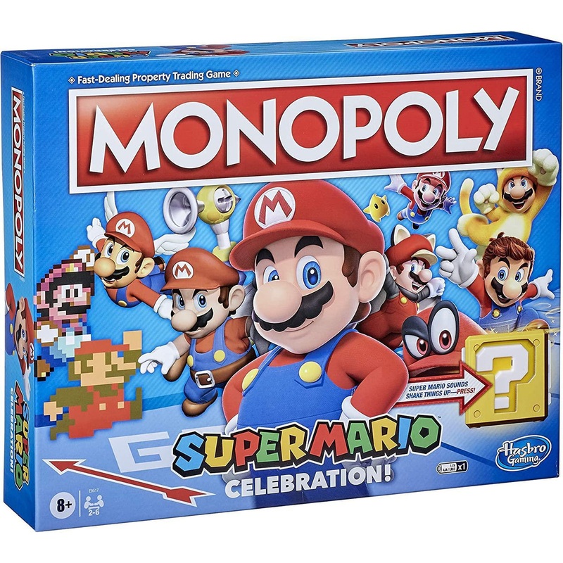 MONOPOLY Super Mario Celebration Edition Board Game