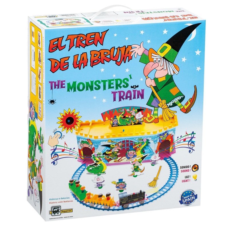 PEQUETREN 2000 The Monsters Train Playset