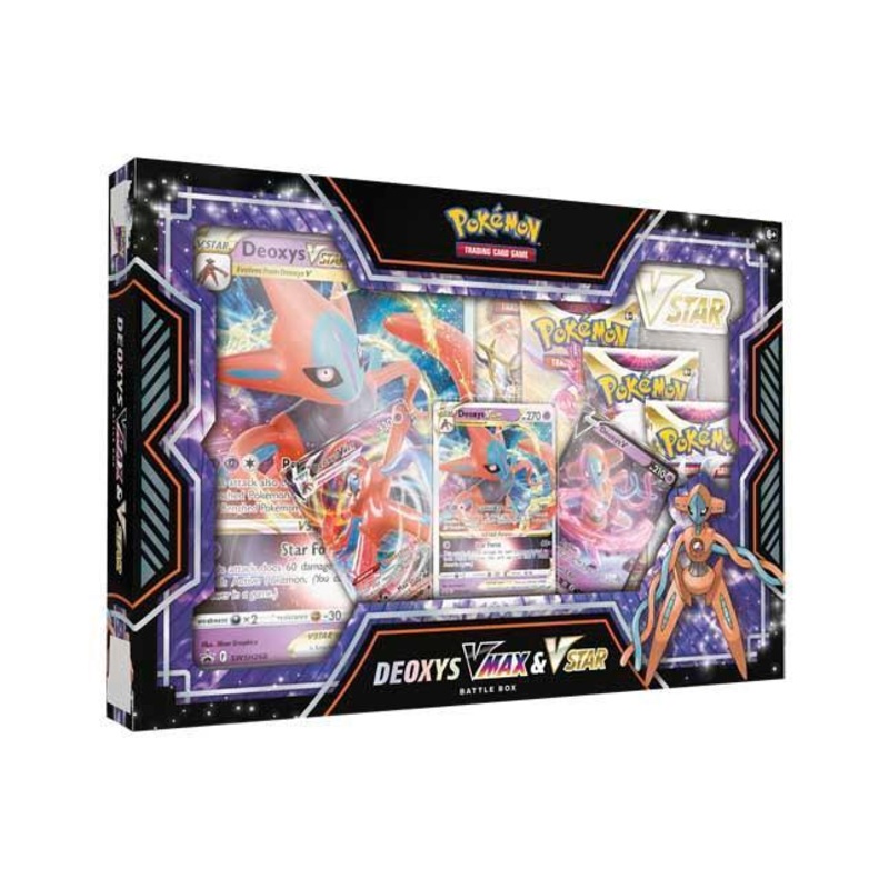 Pokmon TCG: Deoxys VMAX & VSTAR Battle Box Cards