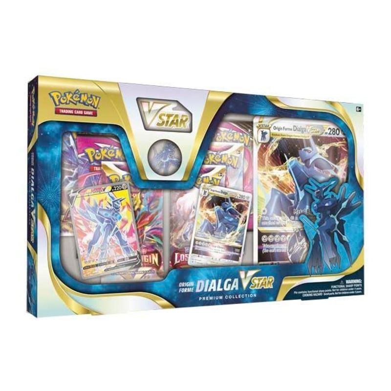 Pokmon TCG Origin Forme Dialga VSTAR Premium Collection