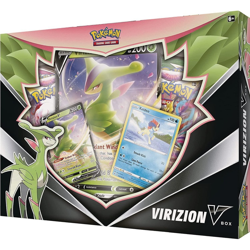 Pokmon TCG: Virizion V Box Cards