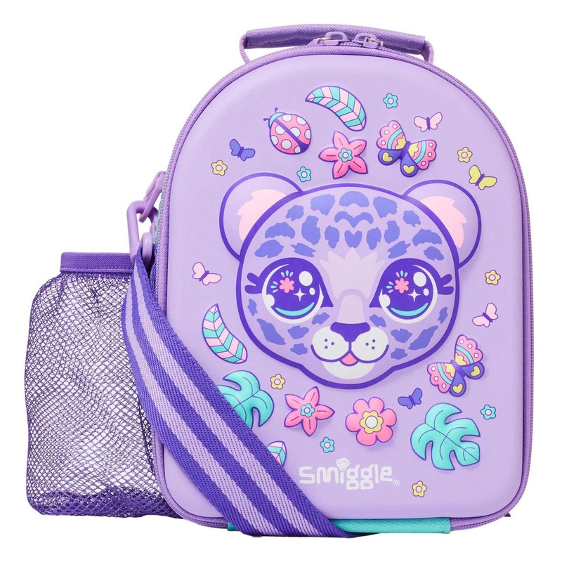 SMIGGLE Best Budz Hardtop Curve Lunchbox – Lilac