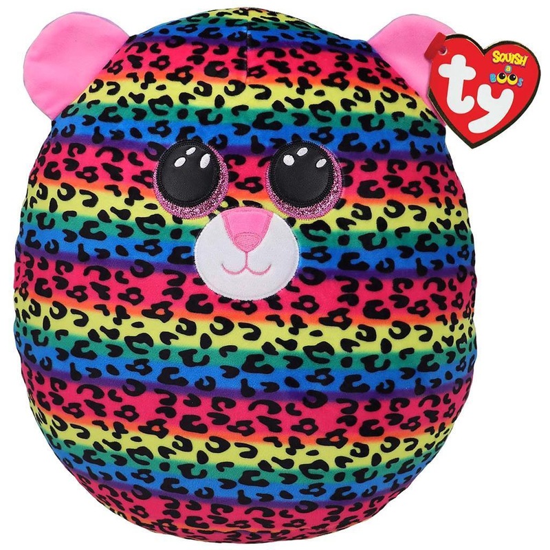 Ty Squish a Boo Dotty Leopard 31cm Plush