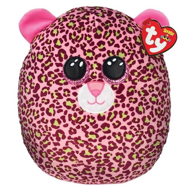 Ty Squish a Boo Lainey Leopard 31cm Plush
