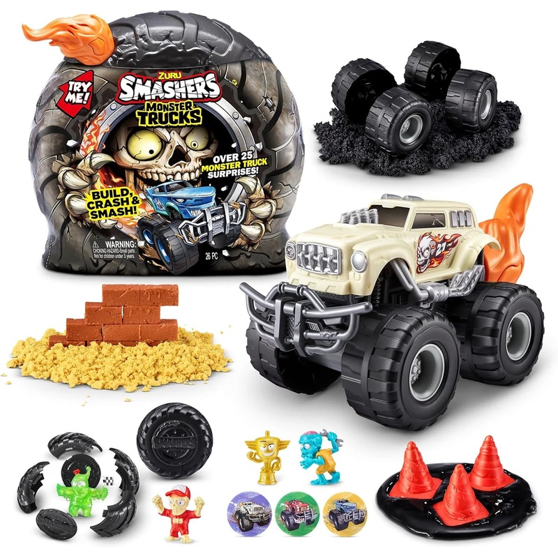 ZURU SMASHERS Surprise-Monster Skull Truck Playset