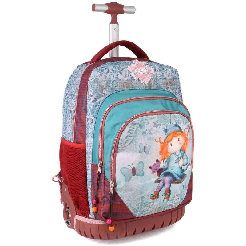 Forever Ninette Swing-GTS Travel Trolley Backpack Casual Daypack. 47 c