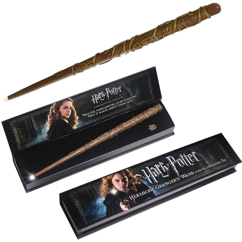 Harry Potter NN8028 The Noble Collection Hermione Wand with Illuminati