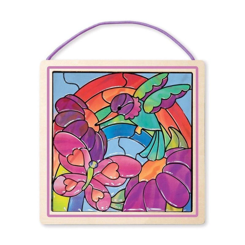 Melissa & Doug 14264 Stained Glass Rainbow Garden