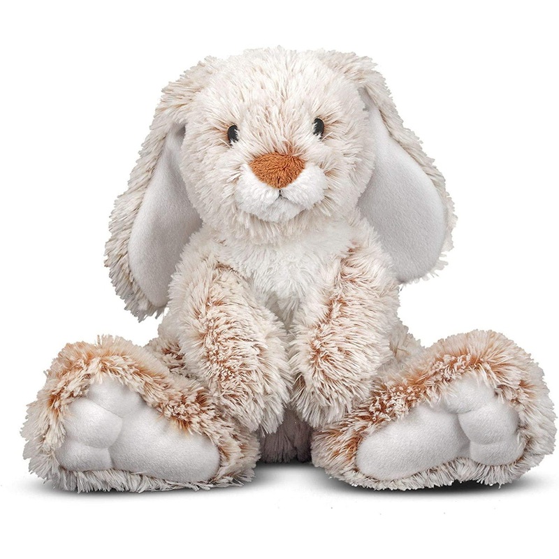 Melissa & Doug 17674 Burrow Bunny Stuffed Plush Animal