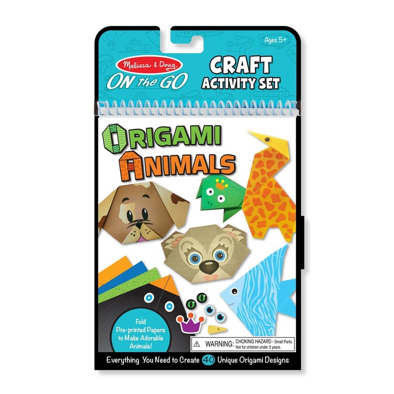 Melissa & Doug On-the-Go Crafts – Origami Animals