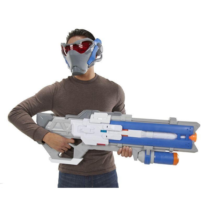 Nerf Overwatch Soldier: 76 Nerf Rival Blaster and Targeting Visor