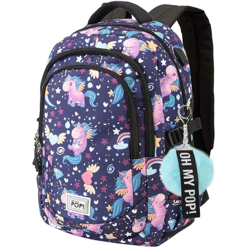 Oh My Pop! Magic-Running HS Backpack School Daypack. 44 cm