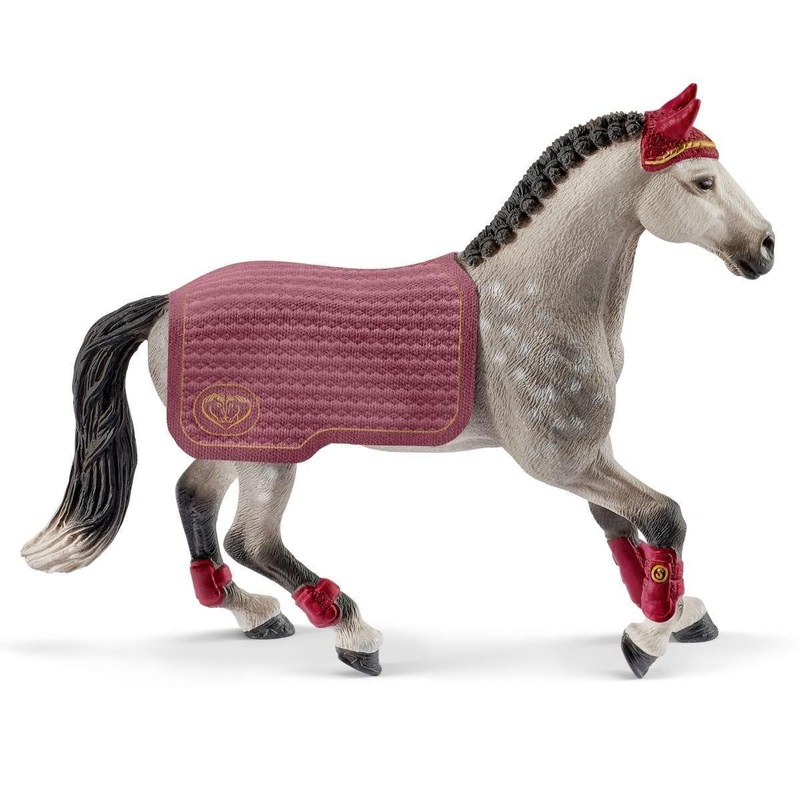 Schleich 42456 Horse Club Trakehner Mare Riding Tournament