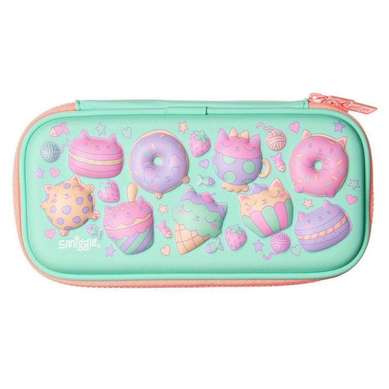 SMIGGLE Live Small Hardtop Pencil Case. Mint