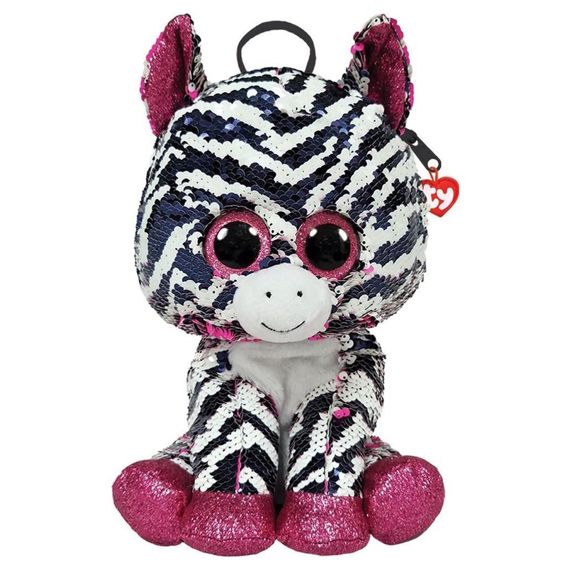 Ty Fashion Backpack Zoey Zebra 33cm