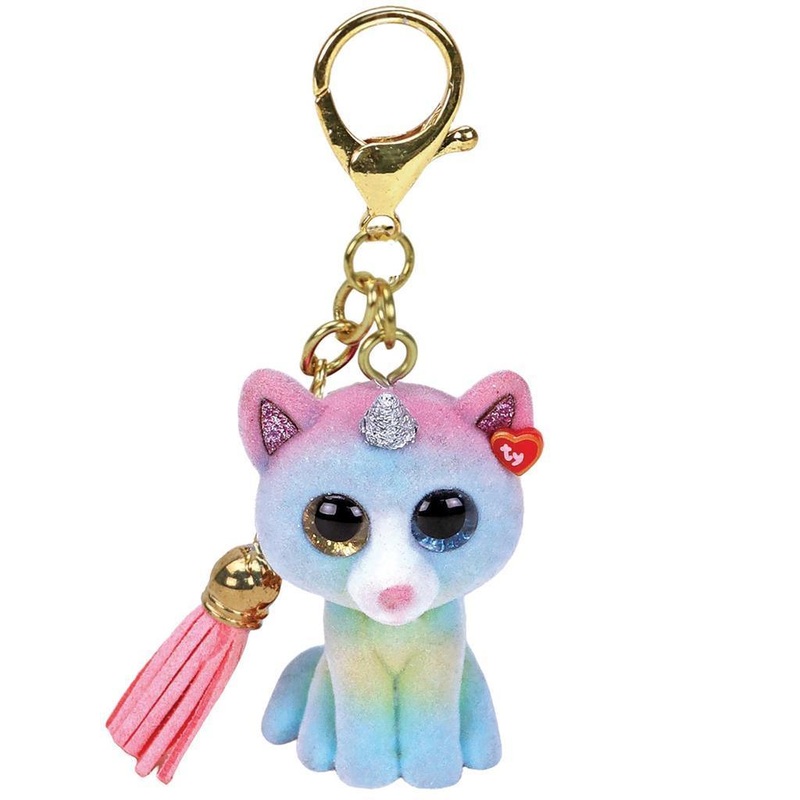 Ty Mini Boo’s Clip Heather Cat 9cm