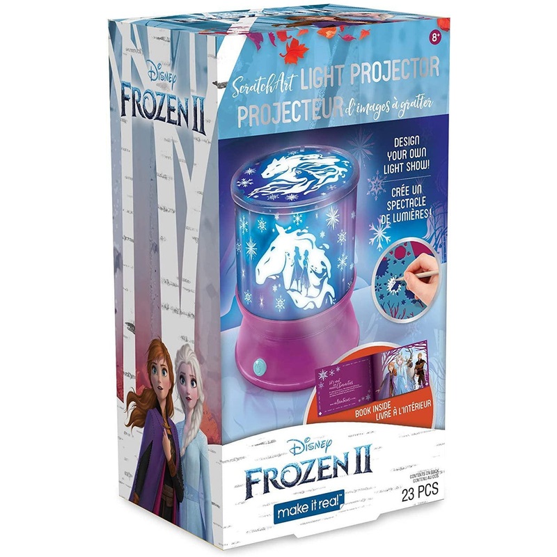 Make It Real 4324 Disney Frozen 2 Scratchart Light Projector