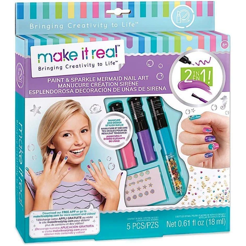 Make It Real – Paint & Sparkle Mermaid Nail Art Spa