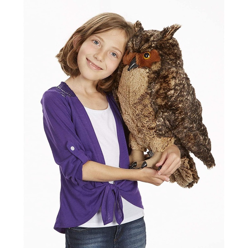 Melissa & Doug 18264 Large Owl Soft Toy