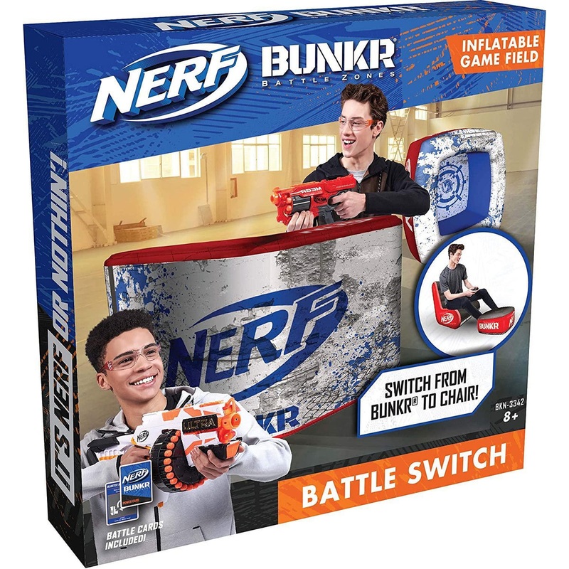 Nerf Bunkr Battle Switch Chair and Footrest Set