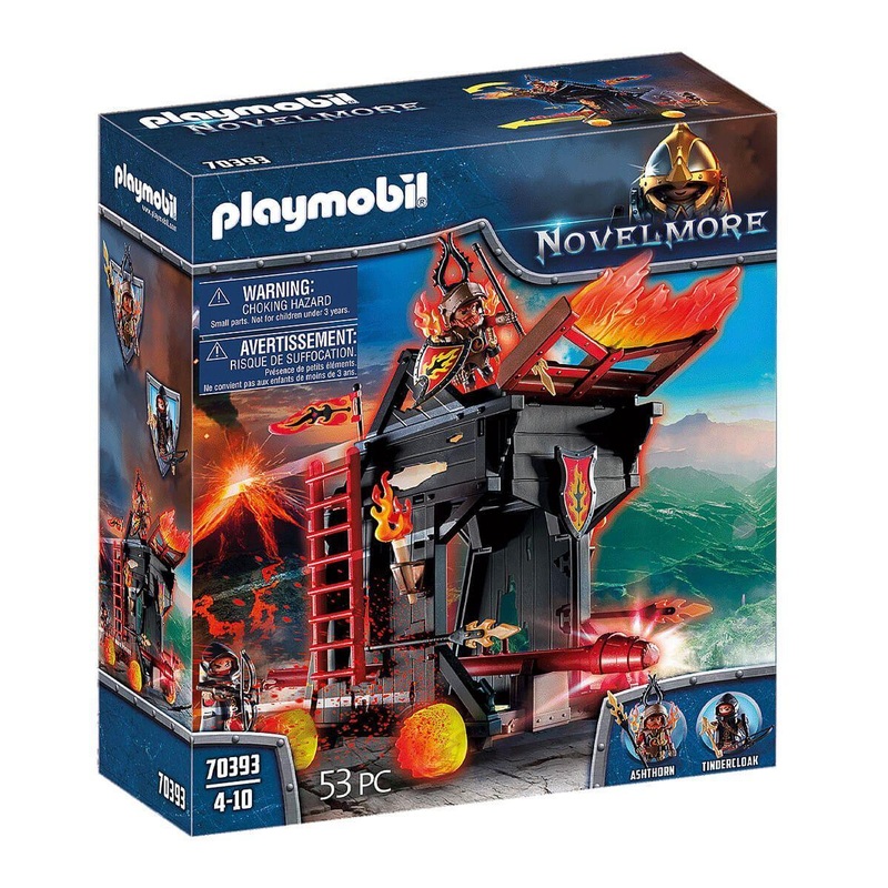 Playmobil 70393 Novelmore Knights Burnham Raiders Fire Ram