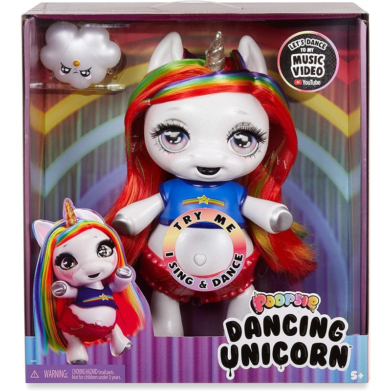 Poopsie 571162E7C Dancing Rainbow Brightstar  Dancing & Singing Unico