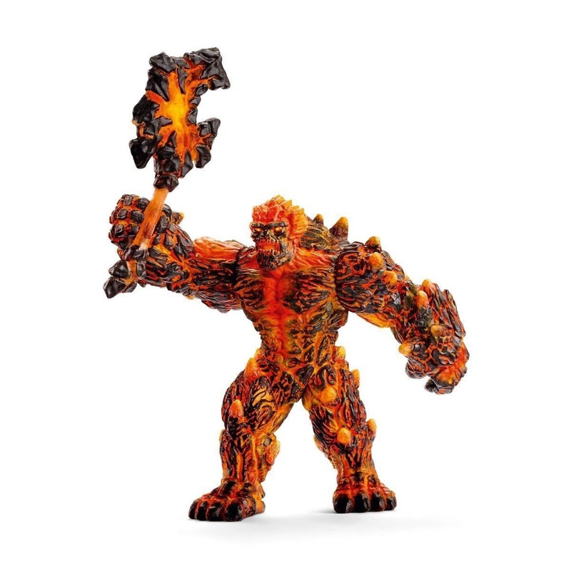 Schleich 42447 Eldrador Lava Golem Figure with Weapon