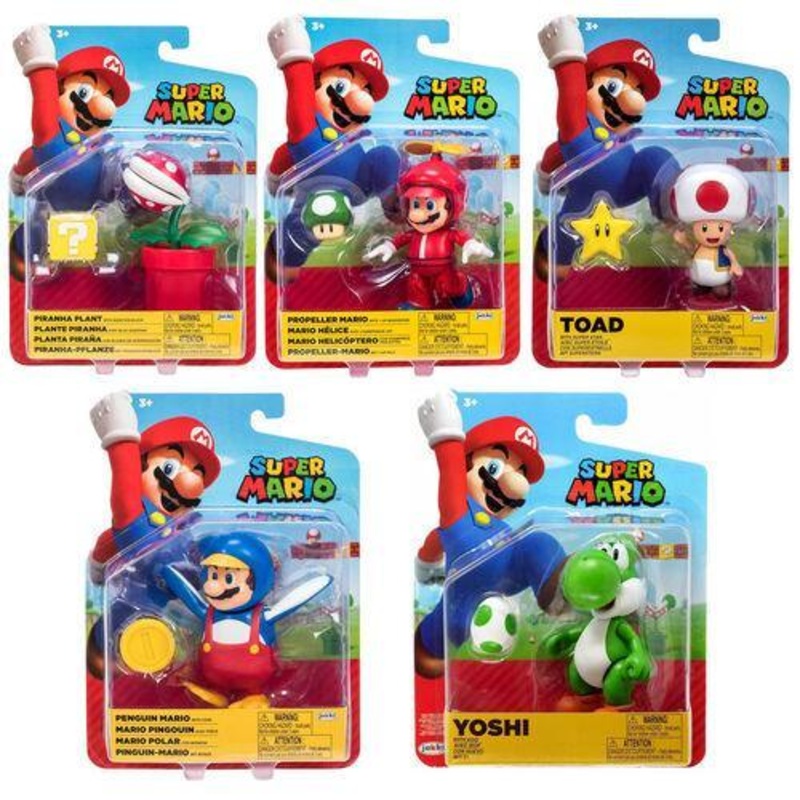 Super Mario 10cm Figure – Assorted