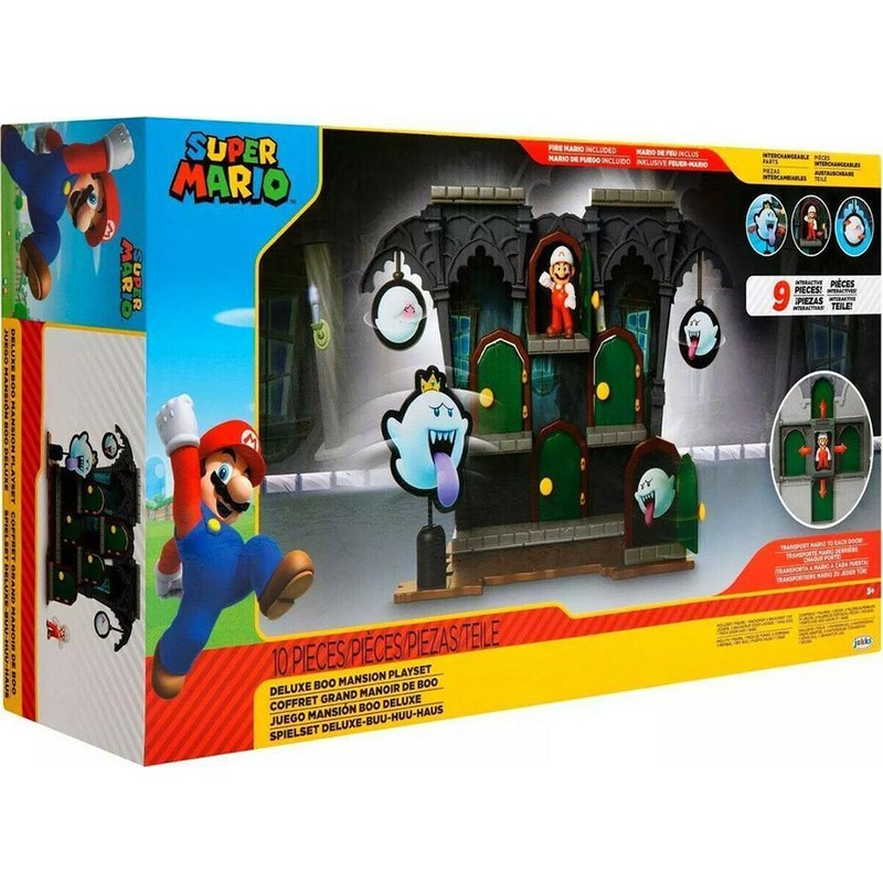 Super Mario JPA40428 Deluxe Boo Mansion Playset