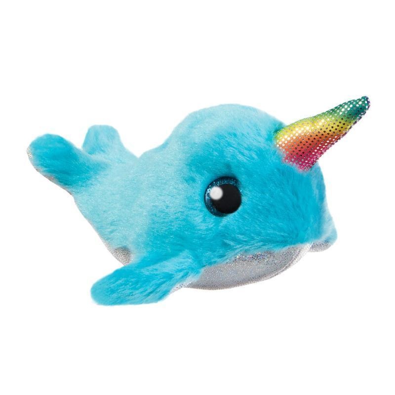 AURORA Coral Narwhal Sparkle Tales Mini 10cm Soft Toy